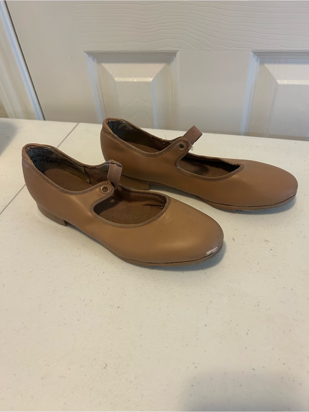 Theatricals Classic Brown Tap Shoes with Adjustable Strap